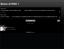 Tablet Screenshot of basicsofhvac.blogspot.com