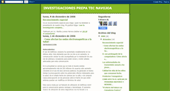 Desktop Screenshot of investigacionesprepatecnav.blogspot.com