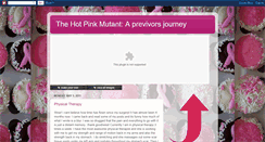 Desktop Screenshot of hotpinkmutant.blogspot.com