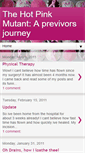 Mobile Screenshot of hotpinkmutant.blogspot.com