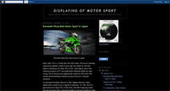 Desktop Screenshot of displayingmotorsport.blogspot.com