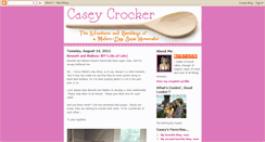Desktop Screenshot of caseycrocker.blogspot.com
