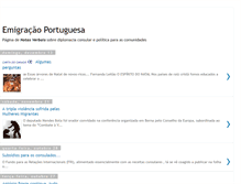 Tablet Screenshot of emigracao-portuguesa.blogspot.com