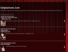 Tablet Screenshot of edigitalroots.blogspot.com