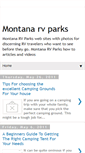Mobile Screenshot of montanarvparks.blogspot.com