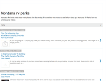 Tablet Screenshot of montanarvparks.blogspot.com