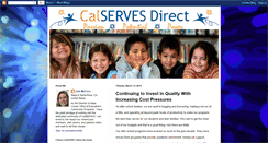 Desktop Screenshot of calservesdirect.blogspot.com