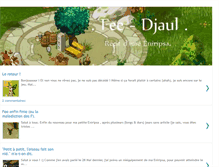 Tablet Screenshot of fee-dofus.blogspot.com