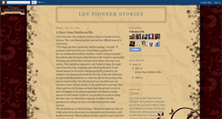 Desktop Screenshot of ldspioneers.blogspot.com