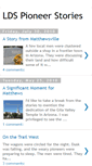 Mobile Screenshot of ldspioneers.blogspot.com