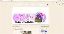 Desktop Screenshot of english-n-countrydecor.blogspot.com