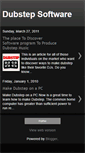 Mobile Screenshot of dubstepsoftware.blogspot.com