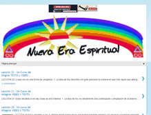 Tablet Screenshot of nuevaeraespiritual.blogspot.com