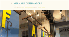 Desktop Screenshot of germanadesenhadora.blogspot.com