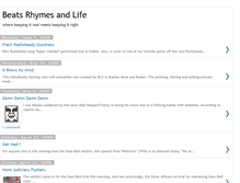 Tablet Screenshot of ourbeatsrhymesandlife.blogspot.com