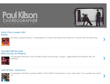 Tablet Screenshot of paulkitson.blogspot.com