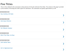 Tablet Screenshot of finetitties.blogspot.com