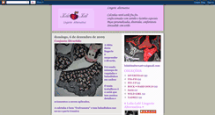 Desktop Screenshot of lolalelelingerie.blogspot.com