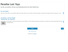Tablet Screenshot of paradise-lost-yoyo.blogspot.com