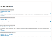 Tablet Screenshot of itsyournation.blogspot.com