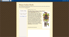 Desktop Screenshot of cuckooclockreport.blogspot.com