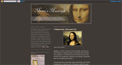 Desktop Screenshot of monasgospelmusings.blogspot.com