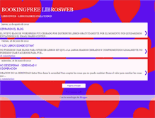 Tablet Screenshot of bookingfree.blogspot.com