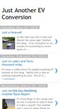 Mobile Screenshot of justanotherevconversion.blogspot.com