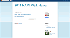 Desktop Screenshot of namiwalkhawaii.blogspot.com