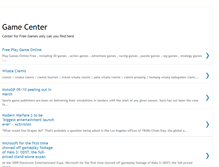 Tablet Screenshot of game-center-online.blogspot.com