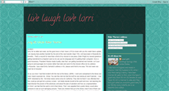 Desktop Screenshot of livelaughlovelorri.blogspot.com