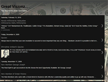Tablet Screenshot of greatvisionz.blogspot.com