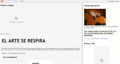 Desktop Screenshot of elarteserespira.blogspot.com