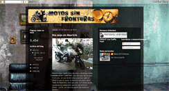 Desktop Screenshot of motosinfronteras.blogspot.com