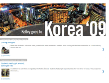 Tablet Screenshot of kelleykorea2009.blogspot.com