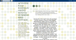 Desktop Screenshot of hummingbirdcottageactivities.blogspot.com
