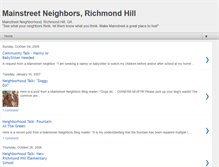 Tablet Screenshot of mainstreetliving.blogspot.com