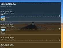 Tablet Screenshot of gonzocrossusa.blogspot.com