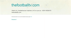 Desktop Screenshot of freesoccertv.blogspot.com