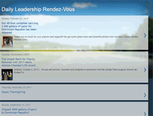 Tablet Screenshot of dailyleadershiprendez-vous.blogspot.com