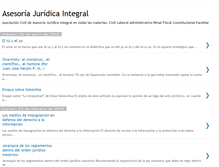 Tablet Screenshot of juridicaintegralasesoria.blogspot.com