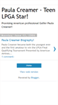 Mobile Screenshot of paulacreamer.blogspot.com
