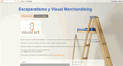 Desktop Screenshot of bookvisualart.blogspot.com