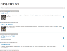 Tablet Screenshot of elpiquedelmes.blogspot.com