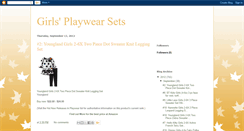 Desktop Screenshot of girl-play-wear-set.blogspot.com