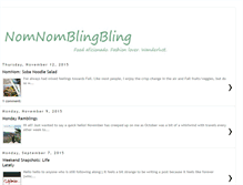 Tablet Screenshot of nomnomblingbling.blogspot.com
