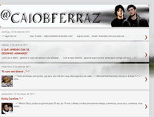 Tablet Screenshot of caiobferraz.blogspot.com
