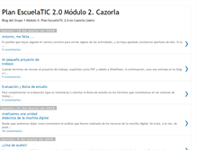 Tablet Screenshot of modulo2cazorla1.blogspot.com