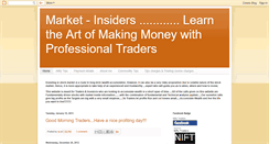 Desktop Screenshot of market-insiders.blogspot.com