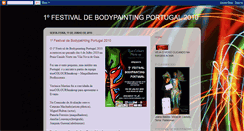 Desktop Screenshot of festivalbodypainting.blogspot.com